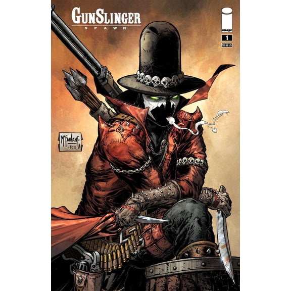 Gunslinger Spawn #1B VF ; Image Comic Book