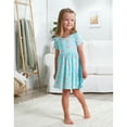 thumbnail image 6 of Infant & Toddler Girls Rainbow Sky Short Sleeve Twirl Dress, 6 of 8