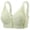 Green, variant on Front Closure Lace Underwire Bra for Everyday Comfort with Adjustable Straps and Supportful Fit Seamless Wearability for Leisure and Home, 38, Beige
