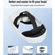 thumbnail image 2 of Diadema ajustable Elite para Oculus/Meta Quest 2: mayor comodidad en realidad virtual, accesorio de repuesto ligero y transpirable para juegos y fitness, 2 of 9