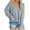 Gray, variant on Honeeladyy Women's Off Shoulder Knitted Fashion Sweater Large Long Sleeve Comfortable V-Neck Loose Pullover Top