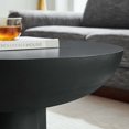 thumbnail image 4 of Modway Caspian Round Concrete Coffee Table in Black, 4 of 10