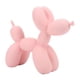 thumbnail image 2 of Estatua de perro con globo, adorno de escultura de perro con globo rosa exquisito para decoración de escritorio, mesita de noche, hogar y oficina, 2 of 12