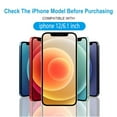 thumbnail image 2 of ziyahi Mobile Phone Screen Protective Cover Cell Phone Screen Tempered Glass Protector Film for iPhone 12 Pro Max, 2 of 5