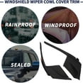 thumbnail image 4 of TAPDRA Windshield Wiper Cowl Cover Trim 2PCS Plastic for Base LE CE XLE Limited SE 2011-2020 Direct Replacement for Sienna, 4 of 4