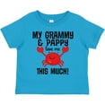 thumbnail image 3 of Inktastic Grammy and Pappy Love Me Boys or Girls Toddler T-Shirt, 3 of 5