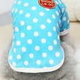 thumbnail image 6 of Meidiya 3 Packs Pet Shirts Puppy Dot Shirts Pet T-shirt Dog Sweatshirt Cute Dog Clothing Dog Pullover Soft Breathable Shirt Cozy Costume for Small Pet Dogs Apparel, 6 of 7