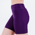 thumbnail image 3 of Calypsa Women's and Women's Plus High Waisted Mid-Thigh Swim Shorts, 3 of 4