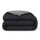 thumbnail image 1 of Edredón de Plumón Alternativo Reversible Bare Home Colección 1800 Tamaño King/Cal King Negro/Gris, 1 of 8