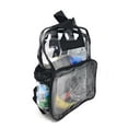 thumbnail image 4 of Clear Transparent Backpack Book Bag School Stadium Security Tsa Rally 3 Pockets, 4 of 7