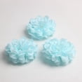 thumbnail image 4 of 10 piezas 9 cm cabezas de crisantemo artificial cabeza de flores para la decoración de caja de de bricolaje Scrapb azul claro, 4 of 8
