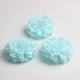 thumbnail image 4 of 10 piezas de cabezas de flores artificiales de seda de 9 cm, color azul claro, 4 of 8
