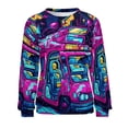 thumbnail image 7 of Ambulance Car Mom Sweatshirt For Women Long Sleeve Pullover, 7 of 7