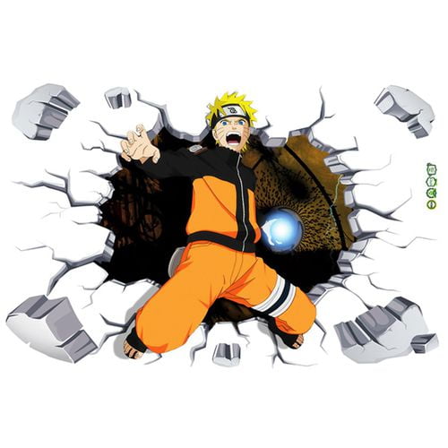 pwfe naruto decal stickers naruto kakashi wall decal sticker for boys