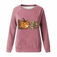 Jinhomg Thanksgiving Print Sweatshirts for Women Trendy Pumpkin Letter