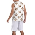 thumbnail image 2 of Sikiie Retro Squirrel Basketball Jersey Reversible Men's Mesh Athletic Sports Shirts Training Practice S-4XLXX-Large, 2 of 6