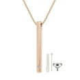 thumbnail image 2 of Cremation Urn Necklaces for Ashes, Stainless Steel Cremation Jewelry with Storage Bags Ashes Necklace for Pet Urn Pendant Ashes Holder Memorial Jewelry, 2 of 7