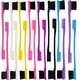 thumbnail image 1 of 24PCS Hair Edge Cepillo, Doble Borde de Control de Cabello Cepillo de Cejas Cepillo Smooth Comb Grooming (8Colors), 1 of 4