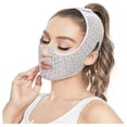 thumbnail image 1 of Mascarilla facial para dormir, mascarilla adelgazante facial en forma de V, correa para la barbilla, cinturón de lifting facial, reafirmante de la piel, mascarillas de belleza para el cuello_Lucky_B, 1 of 5