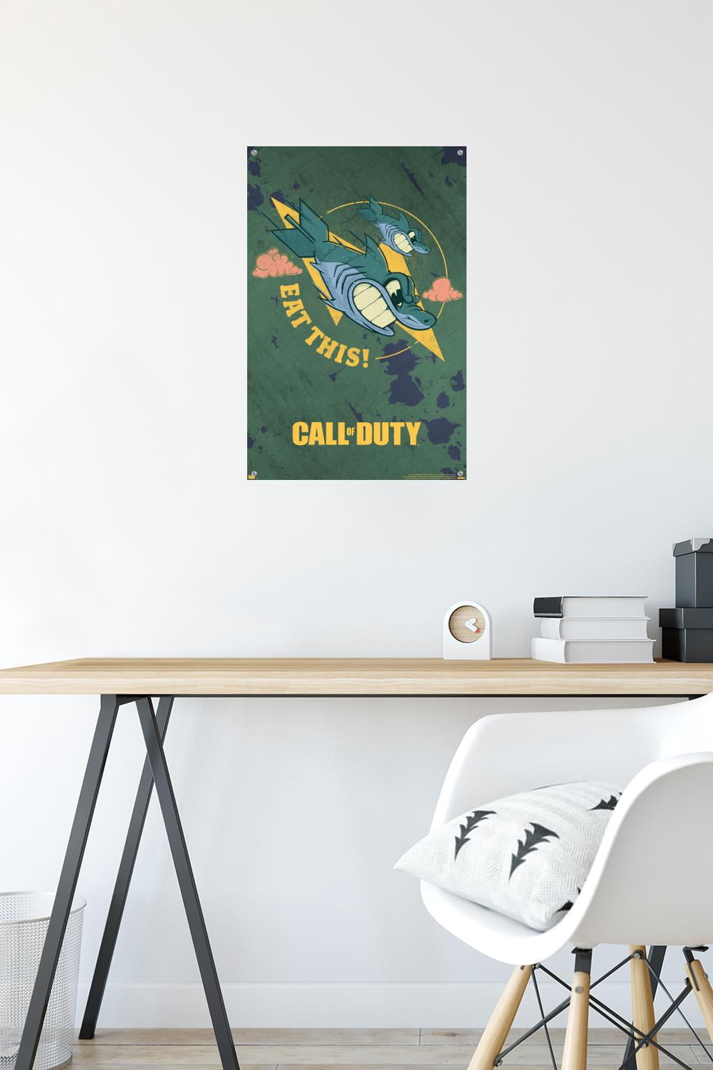 Call of Duty: Vanguard - Eat This Wall Poster with Pushpins, 14.725" x 22.375"