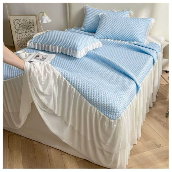 Bed Skirt Bedspread Bed Valance Bedding With Ruffles Lace Ruffles Bed Skirt Adult Nursery Decor Bed Skirt