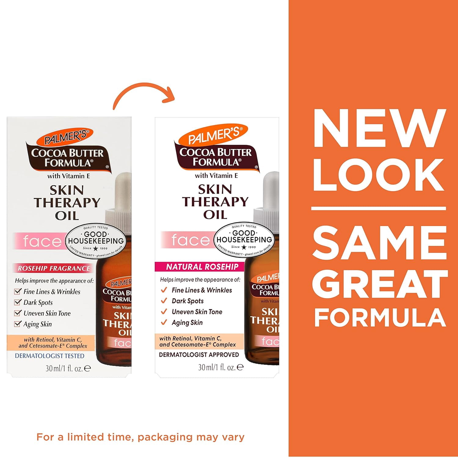 (2 pack) Palmer's Cocoa Butter Formula Skin Therapy Oil for Face, 1 oz
