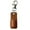 Brown#2, variant on Leather Hangable Pen Case With Keychain Attachment For Office Use, 1 Count