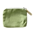 thumbnail image 2 of Mini Zipper Pouch, Weave Textured Bag, Portable Storage Pouch, Soft Breathable Fabric and Compact Travel Size for Lipsticks, Earphones, and Small Daily Items., 2 of 6