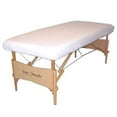 thumbnail image 1 of Massage Bed Fitted Sheets - Standard Percale (6 Pack) 39x80x9" White, 1 of 1