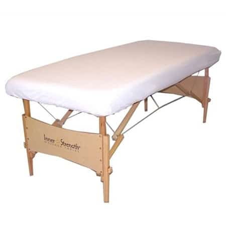 Draps de Massage - Percale Standard (6 Paquets) 32x75x5" Blanc