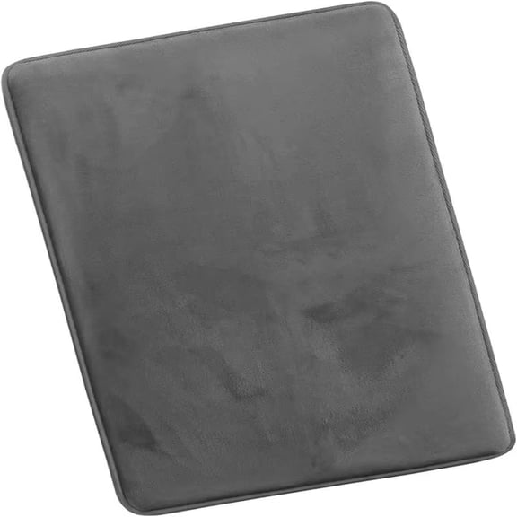 Thick Microfiber Bath Mat – Non-Slip Absorbent Bathroom Rug, Ultra-Soft Memory Foam Floor Mat for Shower, Tub, and Sink, Machine Washable