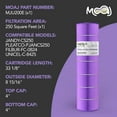thumbnail image 2 of MOAJ Premium Pool Filter Replaces Jandy CS250, Jandy R0462500, PJANCS250, Unicel C-8425, FC-0824, Hydropool 17-175-3630 | 33 1/8" x 8 15/16" | 250 SQ FT | Asepsis-Infused Filtration | Based In USA, 2 of 7