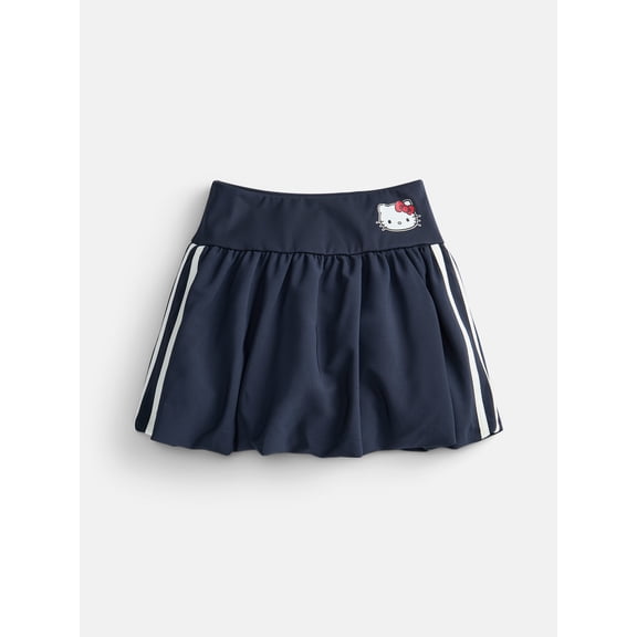 Hello Kitty Girls' Bubble Hem Active Skort, Sizes 4-12