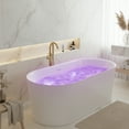 thumbnail image 3 of ANZZI Jericho Series Freestanding Acrylic Bathtub FT-AZ067, 3 of 9