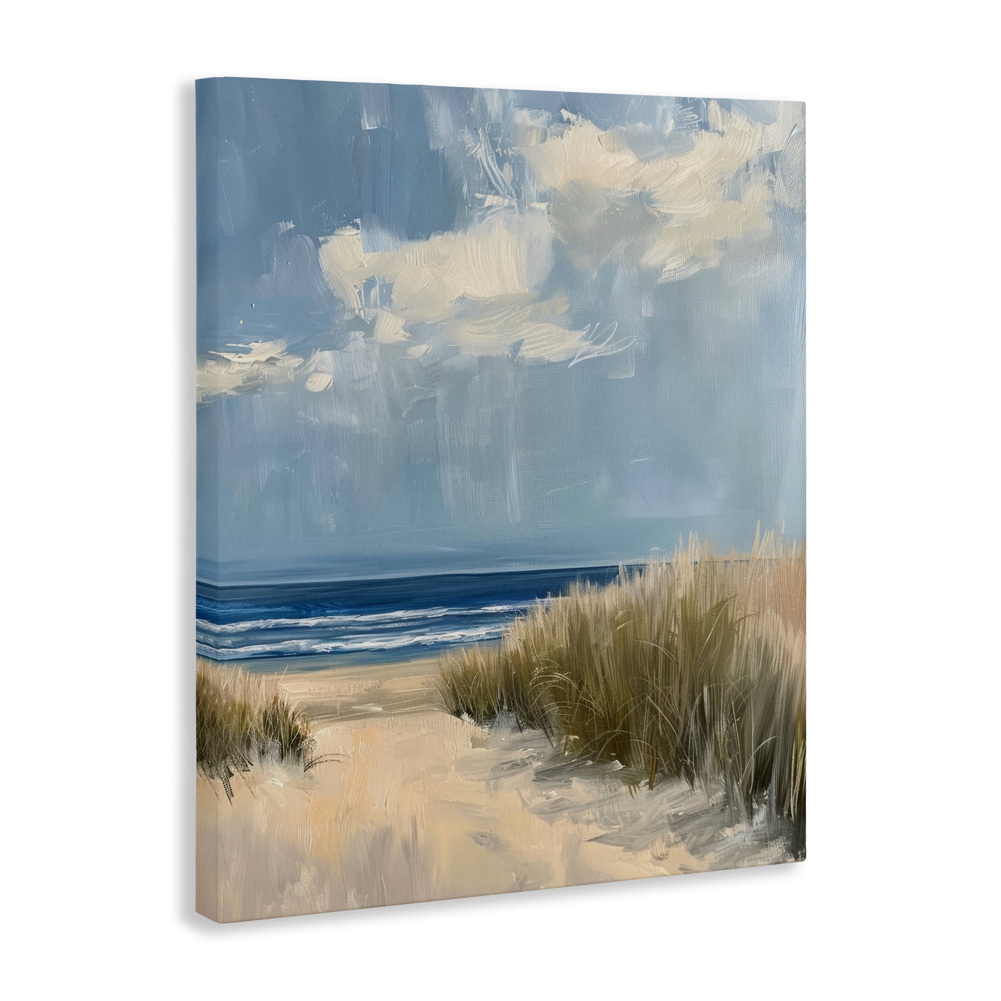Stupell Industries In The Dunes By The Sea Canvas Wall Art, design by Petal Prints Design
