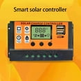 thumbnail image 2 of Advancent 100A/50A/40A/30A/20A/10A 24V Controlador de carga solar automático Controladores Dispositivo de control LCD Panel solar Regulador PV Decoración del hogar AT10-30A Advancent HA079951-03, 2 of 6