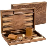 CHH Fancy Walnut Backgammon Set