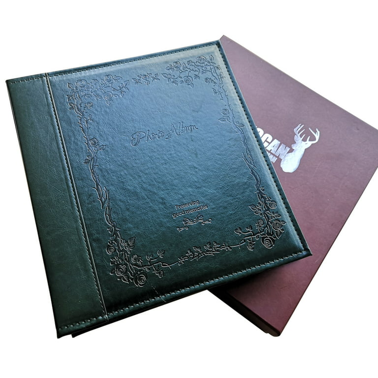 Zoview Self-Adhesive Photo Album, Dust-Free, air-Free, Glue Free and  Waterproof Album, Family Album, Leather Cover,Hand Made