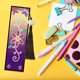 thumbnail image 5 of 2x diamante pintura marcapáginas DIY especial taladro Animal flor borla regalo manualidades Likrtyny Arte deco, 5 of 9