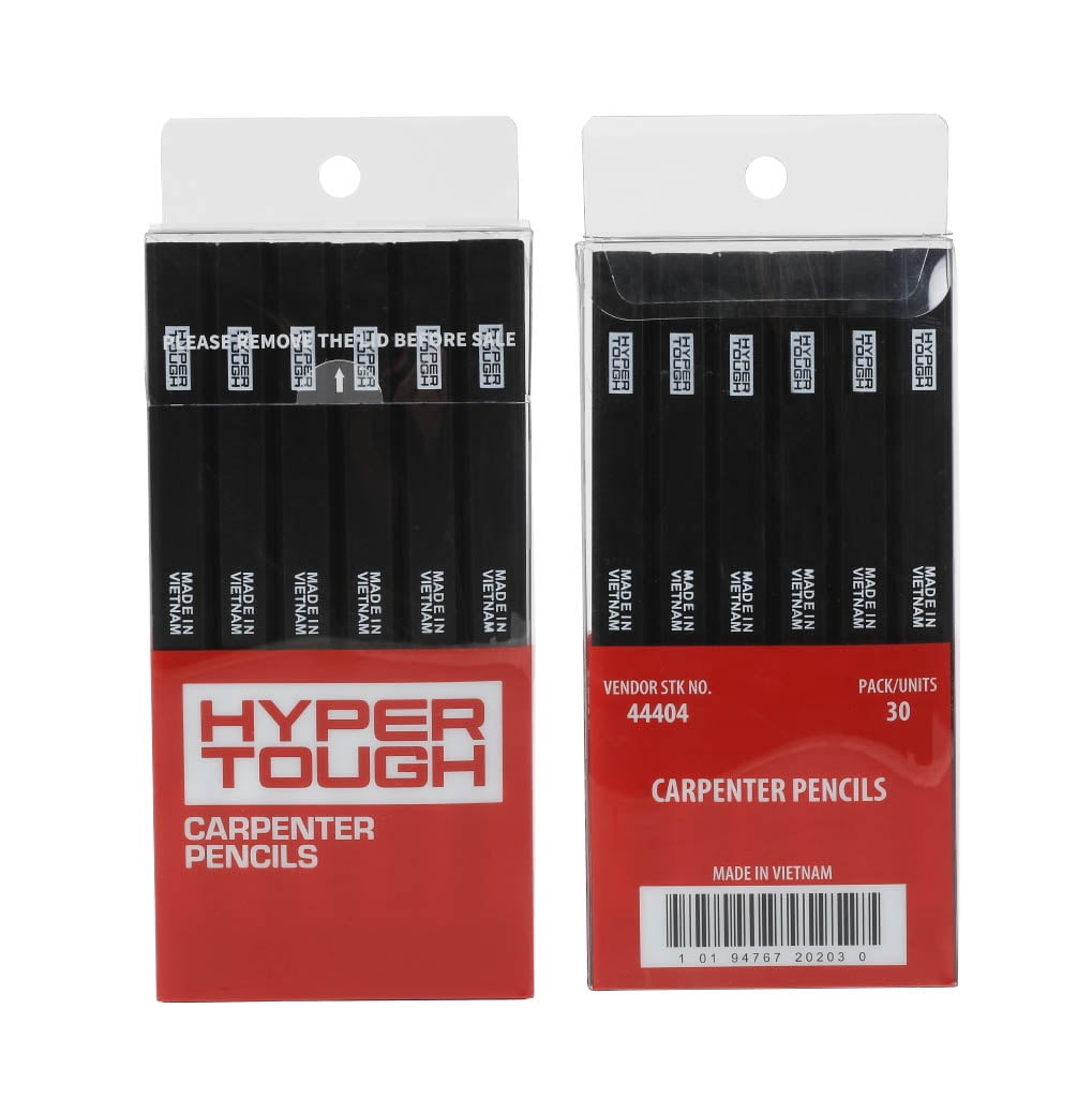 Hyper Tough Single Wooden Graphite Carpenter Pencil