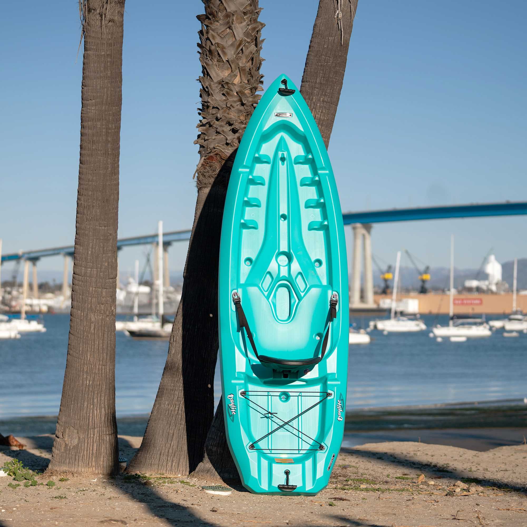 Lifetime Daylite 8 ft Sit-On-Top Kayak with Paddles, Aqua (90811)