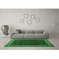 thumbnail image 3 of Ahgly Company Indoor Rectangle Persian Emerald Green Traditional Area Rugs, 4' x 6', 3 of 4