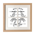 thumbnail image 1 of Discover Crab Marine Organism Frame Wall Tabletop Display 4 Openings Picture, 1 of 3