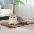 thumbnail image 4 of FYTPOV Cat Bed Dog Crate Pad, Soft Warm Dog Mat with Non-slip Bottom, Washable Crate Mat for Small Dogs and Indoor Cats, Dog Kennel Pad Cat Carrier Mat, 4 of 5