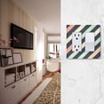thumbnail image 5 of Yayeee Rocker Switch Wall Plate 3-Gang 6.5"x4.6" Home Decorative Outlet Cover, Isometric Green, 5 of 6
