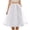 A White, variant on Ygbgbb Women’s Fluffy Tulle Skirts Flowy High Waist A-Line Skirt Pleated Mesh Skirts Lightweight Summer Casual Skirt for Party & Daily Wear Blue Free Size