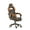 Black/Orange, variant on Flash Furniture X40 Faux Leather High Back Gaming Chair with Footrest, 280 lb, White
