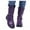 Purple, variant on Oyedens Women's Mid Calf Boots Vintage Casual Leather Low Heels Winter Fall Short Boots Women