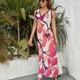 thumbnail image 4 of O Ginkgo Sleeveless Dress Women's dresses evening dress women dress korean style Dress for pregnant women, 4 of 7