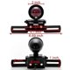thumbnail image 3 of Motorcycle Tail Light Brake Stop Daytime Running Light Red 12V with Black License Plate Holder, 3 of 3